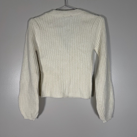 *NEW Donna Karan Jewel Button Bright Lights Big City Cardigan Size XXS (FLAW) - Picture 3 of 9